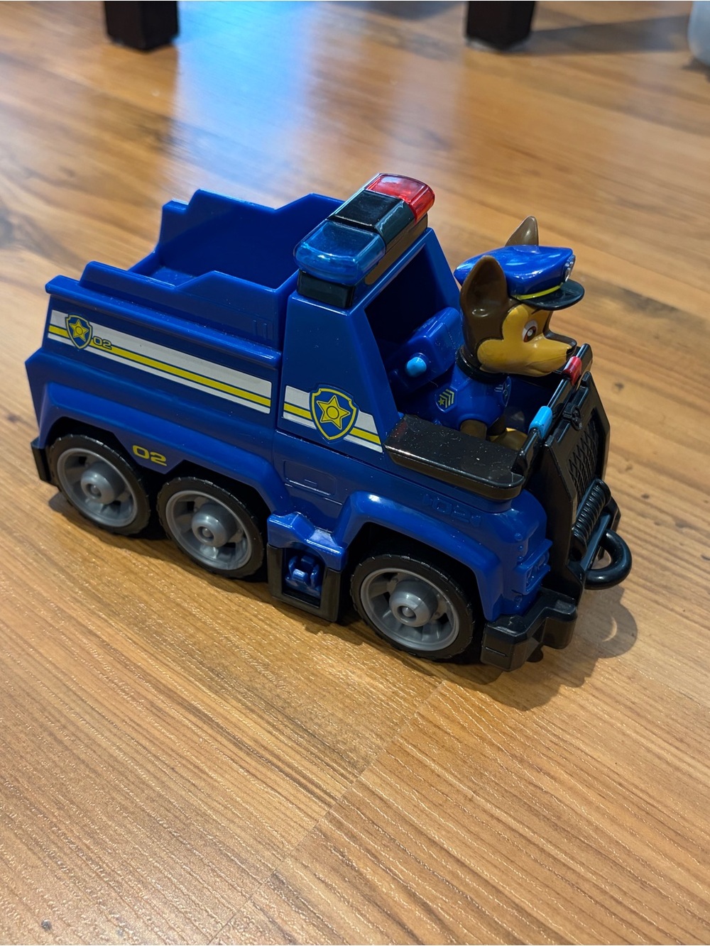 Paw Patrol Chase Blue Police Rescue Truck